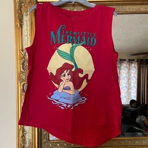 Walmart Disney The Little Mermaid Tank Top